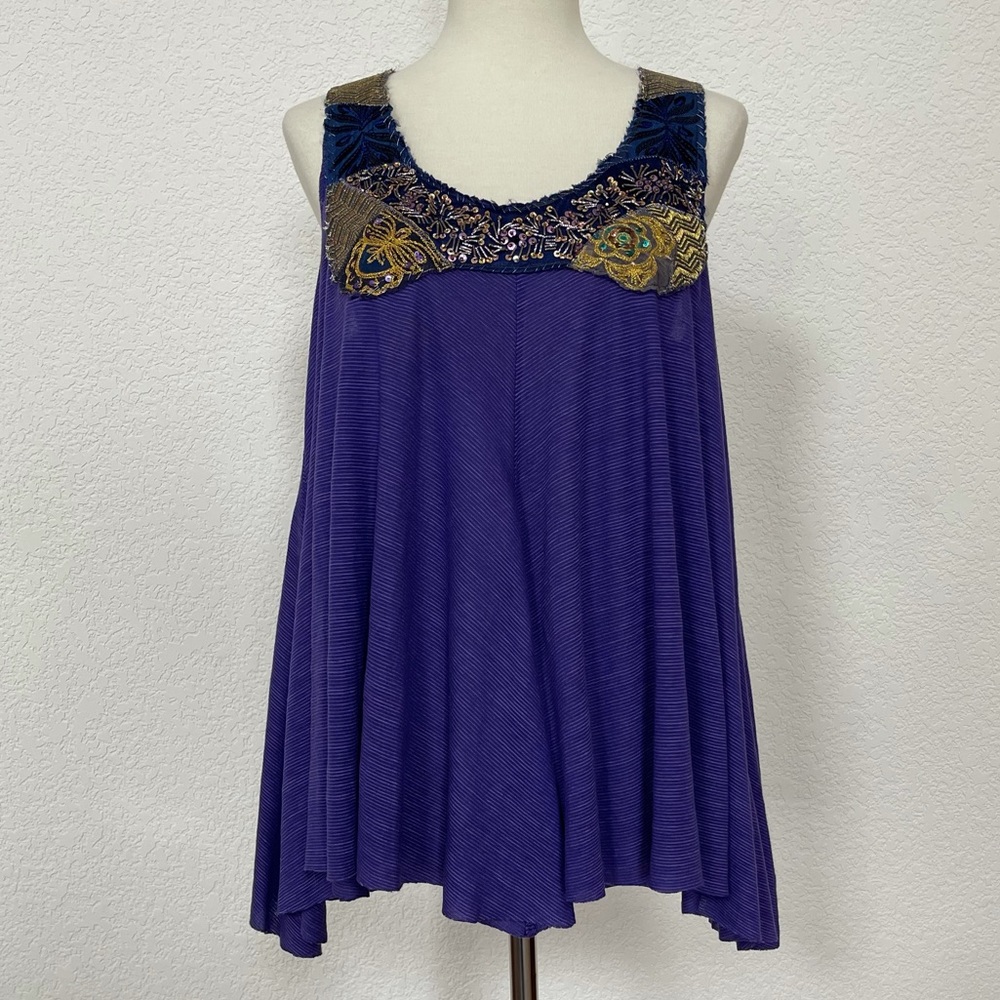 NWOT-Free People Sunshine Daydream trapeze tank